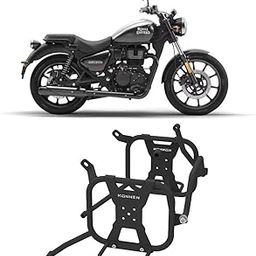 Konnen® Meteor 350 Saddle Stays with Jerry Can Holder (Pair, Black - 1 Set)-62
