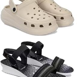 Premium Comfortable Regular Wear Women Clogs with Stylish Flats Fashion Sandal for Women's & Girls-Combo-COMBO(2)-OO1-1931-5 -P2-image-30