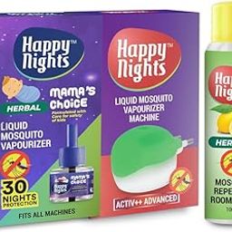 Shadow Securitronics Happy Nights 45 ML Lemon-Eucalyptus Oil Based Liquid Vaporizer with Machine & 100 ML Mosquito Repellent Room Spray|Deet,Protects Against Mosquitoes|Combo-FORMULATION 1X-image-68