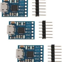 CALANDIS™ 3 Pack CP2102 Module Micro USB2.0 to TTL 6 PIN Serial Port Converter UART | Development Kits & Boards | Semiconductors & Actives | Electronic Components | Electrical & Test Equipment-47