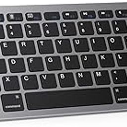OMOTON Ultra-Slim Bluetooth Keyboard Compatible with iPad 10.9(10th/ 9th/ 8th Generation)/ 10.2, iPad Air 5th Generation, iPad Pro 11/12.9, iPad Mini, and More Bluetooth Enabled Devices, Grey-28