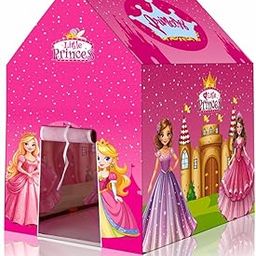 Kids Play Tent House for Boys & Girls | Foldable Toy House for Indoor & Outdoor Fun | Tent House for Kids 2 to 8 Years | Playhouse for Kids | Safe & Portable Kids House Tent (Princess Tent House)-image-102