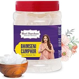Hari Darshan Bhimseni Camphor | Natural & Pure Camphor for Pooja, Havan, Meditation, Room Freshener | Camphor for Skin Care, Spiritual Use and Home purification | Long-Lasting Aroma & Purity | 500G-28