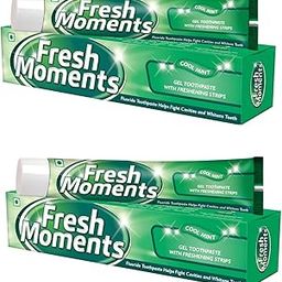 Fresh Moments Gel Toothpaste Brightening, Cleaning-100g (pack of 2)-27