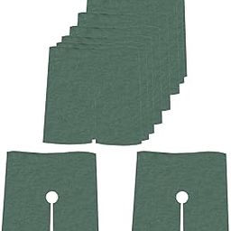 ATORSE 10x Tree Mulch Ring Thickened Landscaping Root Protection Tree Protector Mat Side Length 62cm-image-10