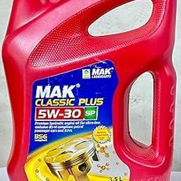 MAK Classic Plus 5W-30 SP Premium Synthetic Engine Oil for Cars and SUVs, BS6 Compliant, 3.5L-image-27