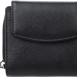 Artifical Leather Women's Wallet (Black)-image-10