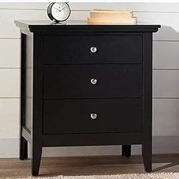 WOODEN COUNTY Sheesham Wood Bedside Table for Living Room Bedroom Sofa Side Table Solid Wooden Bedside and Table with 3 Drawer (Walnut Finish)-18