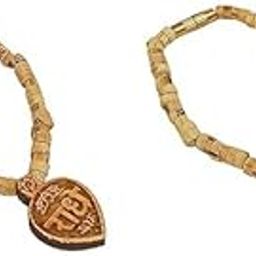 Small Tulsi Mala with Radhaji Locket for Laddoo Gopal (Size 0-5 No) Set of 4 Mala by Pratyush Traders-image-9