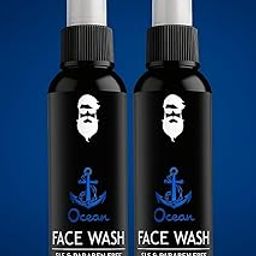 mihai Ocean Face Wash for Men, Multi-Action Formula, Oil Control and Acne Care, 300 ml, Pack of 2-image-8