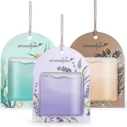 Aromahpure Gel Wink Hanging Car Perfume - Assorted Pack of 3 | Long-Lasting Gel Based Car Air Freshener | Car Accessories | Last Up to 30 Days-9