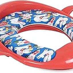 FLIPZON Premium Baby Cushioned Potty Seat, Toilet Seat with Handle for kids (Jasper Red)-image-41