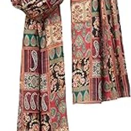 Men's Dupatta with Artistic Patchwork – Traditional Motifs & Intricate Geometric Patterns-image-26