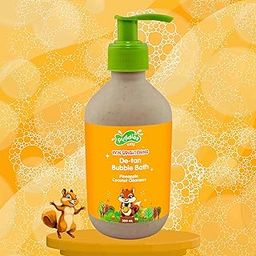 Puddles Kids De-Tan Bubble Bath & Bodywash (300 ML) | Gentle Sun Tan Removal for Ages 2–10 | Pineapple & Coconut Cleansers | Nourishes, Cleanses & Refreshes | Tear-Free, Chemical-Free-27