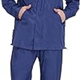 VARSHA-Pure Nylon, Lightweight Reversible Rain Suit for Men (1210)-4