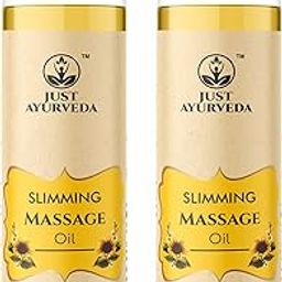 Just Ayurveda Fat Burner For Men, Fat Loss Oil, Fat Burning Oil, Weight Loss Oil, Slimming Oil, Belly Fat Burners For Women & Men, Motapa Kam Karne Ka Tail 210 ML (Yellow, Pack 2)-image-48
