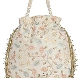 Women's Aria Round Embriodered Potli | Ladies Purse Handbag-42