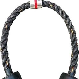 Hashco Perfect Push Pull Down Cord Tricep Rope Multi Gym Bodybuilding Cable with Safety Lock-28