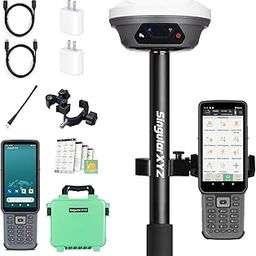 E1 GNSS IMU RTK GPS Surveying Equipment Rover Receiver Rtk Gnss Handheld Collector and Survey Software, 1408 Channels, 1cm Accuracy, 5km Distance-29