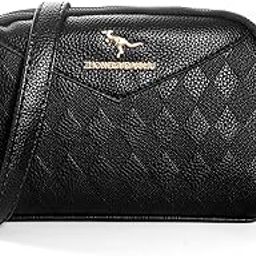 shoulder bag for women with adujsatble strape waterproof pu material women porsh(Color_Black)-25