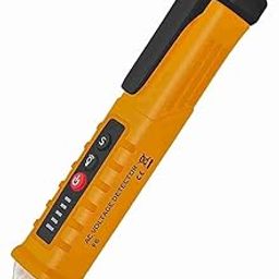 VENEKETY Non-Contact Voltage Tester with LED Flashlight, Buzzer Alarm, AC Voltage Detector Pen, Dual Range, Test Range 12V - 1000V Digital Voltage Tester-image-10
