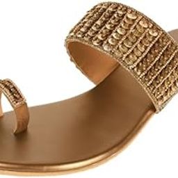 Women Block Heel Fashion/Ethnic Slip-on Sandal-image-29