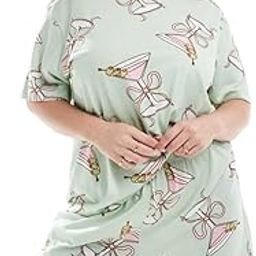 Women's Premium Cotton Blend Stylish Digital Printed Pajama Co-ords || Matching 2 Piece Sleepwear Nightwear Cute Pjs || Casual Top & Shorts Lounge Sets-image-10