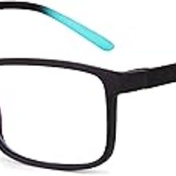 Aferlite® Unisex Zero Power Computer glasses CR 39 Lens Blue Block TR90 Frame | Medium-image-90