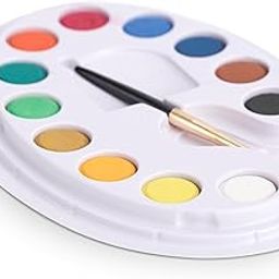 Camel Kokuyo Student Water Color Cakes - 12 Shades-19