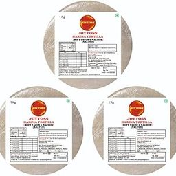JOYTOSS Harina Tortilla Wrap | Fresh Taste & Soft Texture l Best for Wraps, Tacos, Nachos & Rolls l Ready to Eat Healthy Food - Pack of 3 X 25 (SALTED)-image-24