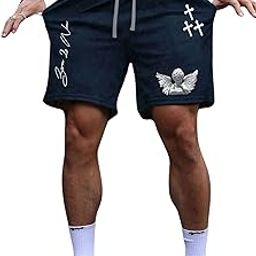 Benny Brooks Men's Navy Color Graphic Printed Shorts-21