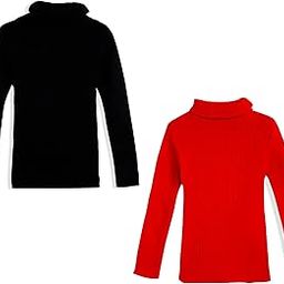 Baby Casual Winter Full Sleeve Wollen High Neck Sweater for Baby Boys and Girls, Kids Innerwear-34