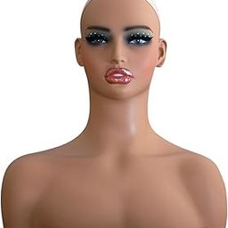 SECRET DESIRE Realistic Female Mannequin Head Hairpiece Display Stand for Sunglasses Scarf|Makeup Box For Storage|Make Up, Cosmetic, Skincare Organiser For Women|-image-48