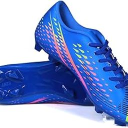Anza Ohms Light Weight and Durable Football Boot for Men&Women, Comfortable and Flexible Football Shoes, Soccer Shoe (Navy)-image-74