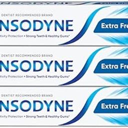 Sensodyne Toothpaste Extra Fresh Gel Combo pack, Sensitive tooth paste for daily sensitivity protection, 225 gm multi-pack (75 gm x 3)-picture-21