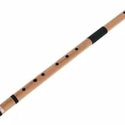 JAGMOOLYA PRODUCTS Traditional Handmade Wooden Bamboo Flute Basuri Musical Instrument For Gifting And Janmastami (Pack Of 2)-image-100