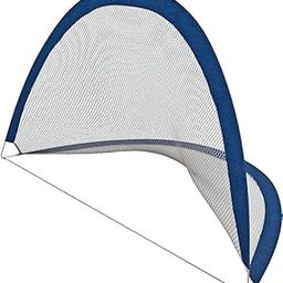 Fitfix® Portable Pop up Soccer Goal with Carry Bag for Outdoor use - 80 cm x 45 cm, Pack of 1 Pair, Blue Color-image-19