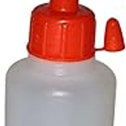 SPI Plastic Squeeze Bottle with Precision Nozzle Dispenser, 45ml, Clear with Red Cap-image-39