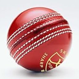 BOXCO Skyline Hand Stiched Four Piece Cricket Leather Ball (Pack of 1) for T20, One Day and Test Matches (Skyline, Red),-image-4