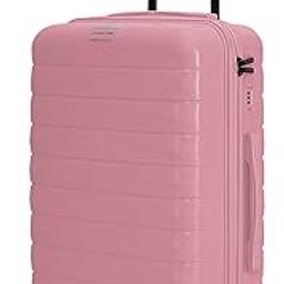 Vienna Hard-Sided Polypropylene Cabin Luggage 20 inch | 55cm | 8 Wheels Small Trolley Bag for Travel | Suitcase (Pink)-6