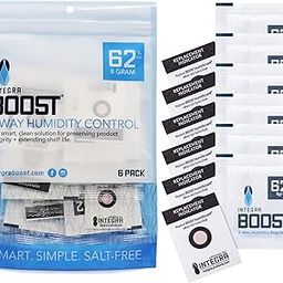 Integra Boost RH 2-Way Humidity Control, 62 Percent, 8 Gram (Pack of 6)-image-49