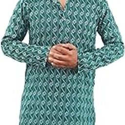 Men's Cotton Solid Regular Fit Casual Long Kurta for Men.(S-7XL)-image-23