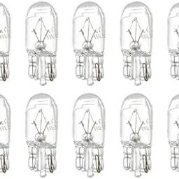Speedwav T10 W5W Halogen Light Bulb, 12V Instrument Cluster Auto Bulb, Clear Light, Pack of 10-image-10
