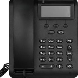 Openscape Desk Phone CP100, Digital Display, Corded Office Phone with LCD Screen, Black-11
