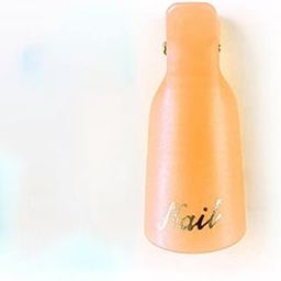 HEAVENGLOW Nails Art Gel Caps Soak Off Clip Wearable Fingers Gel Remover Wraps Orange-image-20