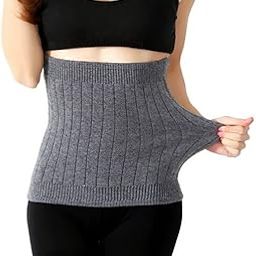 Warm Cashmere Waistband Abdominal Protector Unisex Kidney Stomach Binder Waist Support Protector Belt-image-37