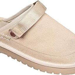 Suede Clogs Adjustable Strap Thick Soled Slip on Closed Toe AntiSlip Sandals 42|Clothing, Shoes & Accessories | Womens Shoes | Slippers-8