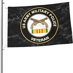 Us Army Military Police Veteran Double Sided Flag 2x3ft Showcases A Colorful World Shines Brightly-image-13