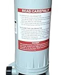 POOLTOOL Swimming Pool Automatic Chemical Feeder, Treatment for Chlorine, Equipment for Above Ponds, Ground Pools, Compatible Strong Full Low Water Level Sealing Design, Easy Installation for Swimming-64