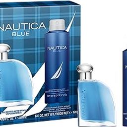 Nautica Blue Set for Men (Eau de Toilette 50ml + Body Spray 170g)-image-55